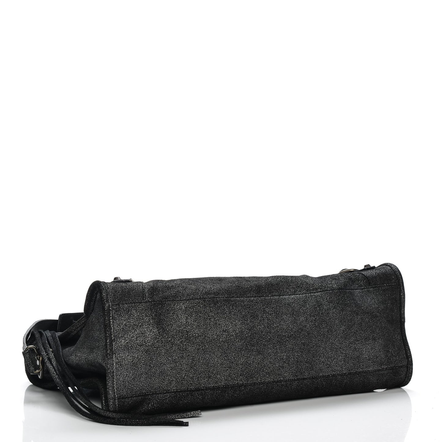 Metallic Craquele Classic Hardware City Black