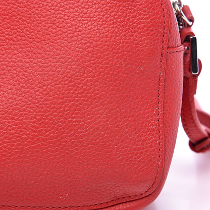 Alexander McQueen Calfskin Skull Camera Shoulder Bag Red 12 of 12