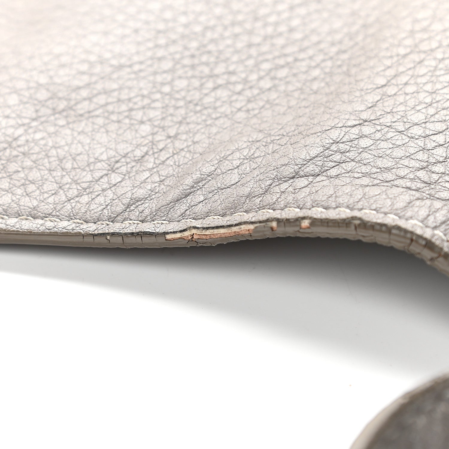 Chloe Calfskin Mini Marcie Round Crossbody Bag Cashmere Grey 10 of 11