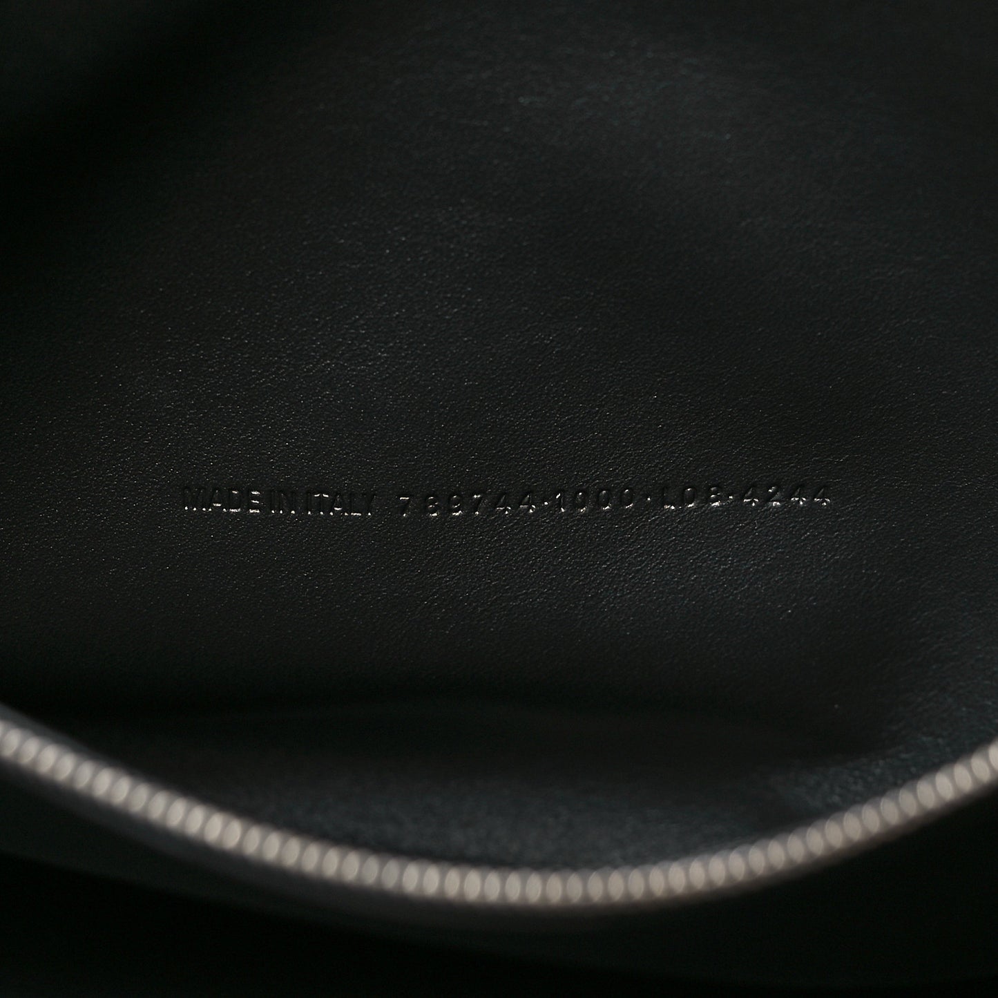 Smooth Calfskin Large Rodeo Top Handle Handbag Black