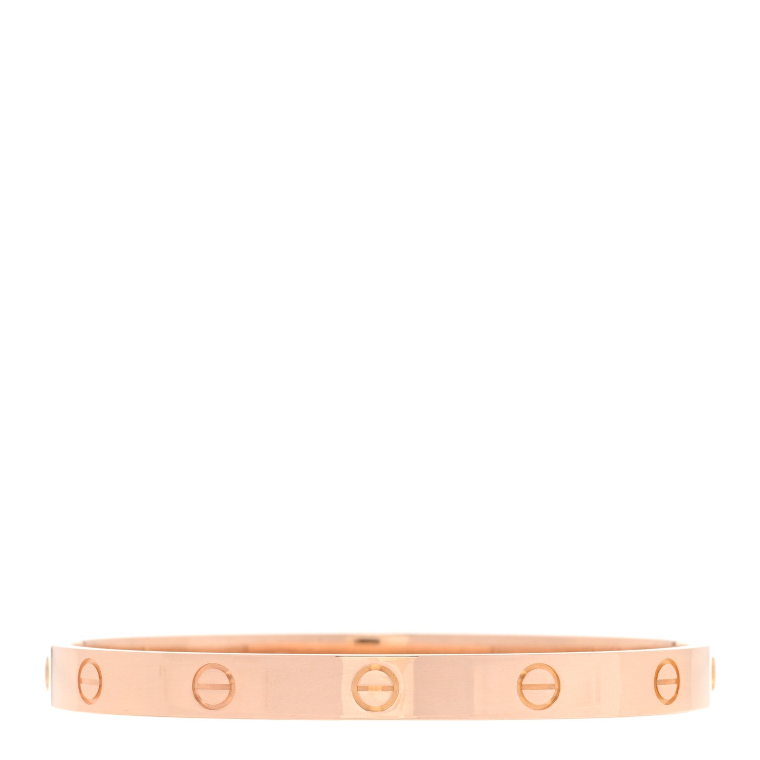Cartier 18K Pink Gold LOVE Bracelet 18 1 of 5