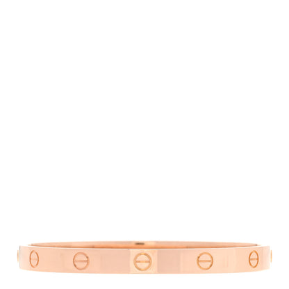 Cartier 18K Pink Gold LOVE Bracelet 18 1 of 5