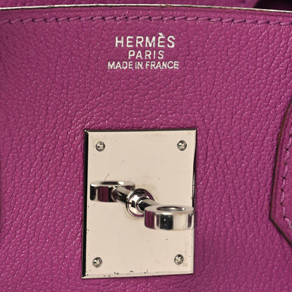 Hermes Chevre Mysore Birkin 30 Cyclamen 6 of 17