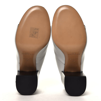 Givenchy Grained Goatskin 4G Logo Mules 36 White 5 of 6