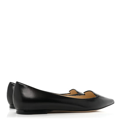 Jimmy Choo Kid Attila Flats 36 Black 4 of 10