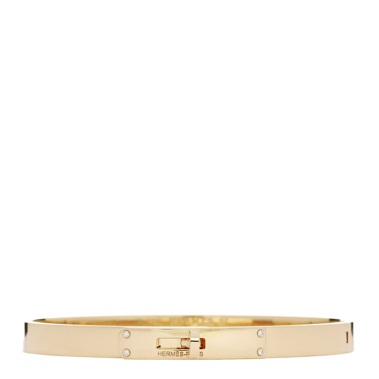 18K Yellow Gold Diamond PM Kelly Bracelet ST