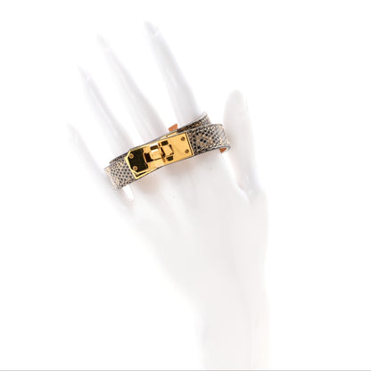 Hermes Lizard Kelly Double Tour Bracelet S Ombre 2 of 6