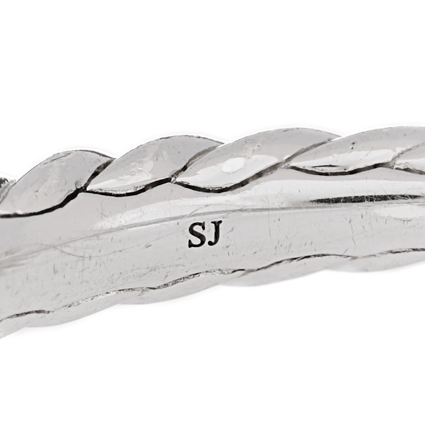 Sterling Silver Diamond Petite Starburst Ring 52 6