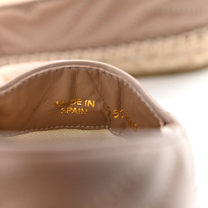 Gucci Nappa Matelasse GG Marmont Espadrilles 37.5 Porcelain Rose 8 of 14