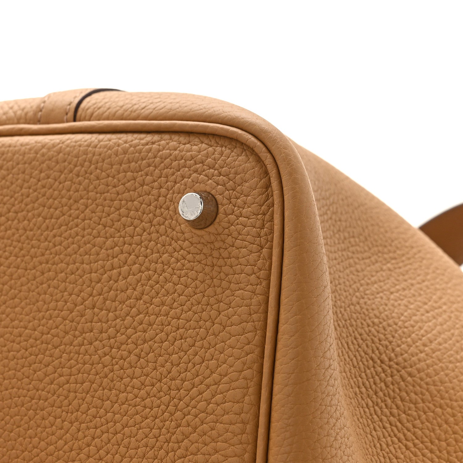 Hermes Taurillon Clemence Picotin Lock 22 MM Biscuit 8 of 8