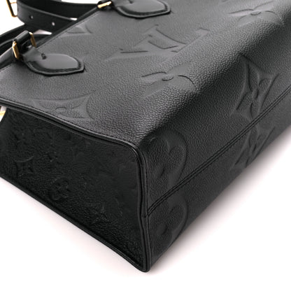 Louis Vuitton Empreinte Monogram Giant Onthego PM Black 9 of 10