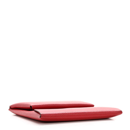 Hermes Epsom Bastia Coin Purse Rouge Piment 4 of 11