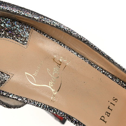 Christian Louboutin Nappa Mica Iriza 100 Pumps 39 Silver 6 of 6