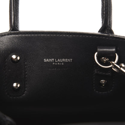 Saint Laurent Grained Calfskin Nano Sac De Jour Black 6 of 9