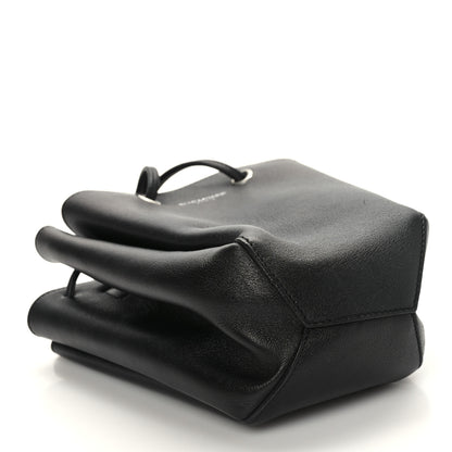 Saint Laurent Calfskin Monogram Mini Bourse Bucket Bag Black 4 of 8