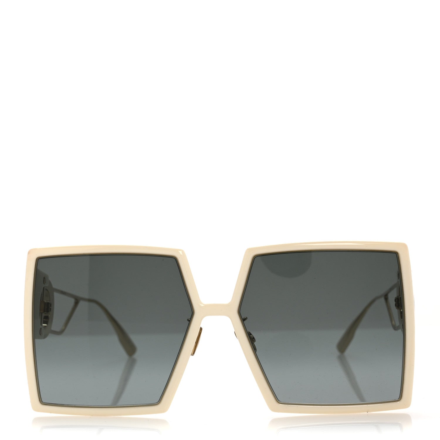 Christian Dior Square 30 Montaigne Sunglasses White 2 of 8