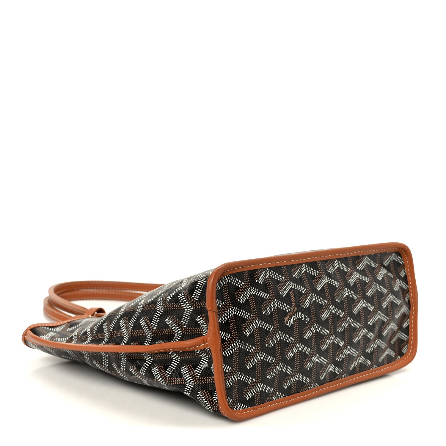 Goyard Goyardine Reversible Mini Anjou Black Gold 7 of 19