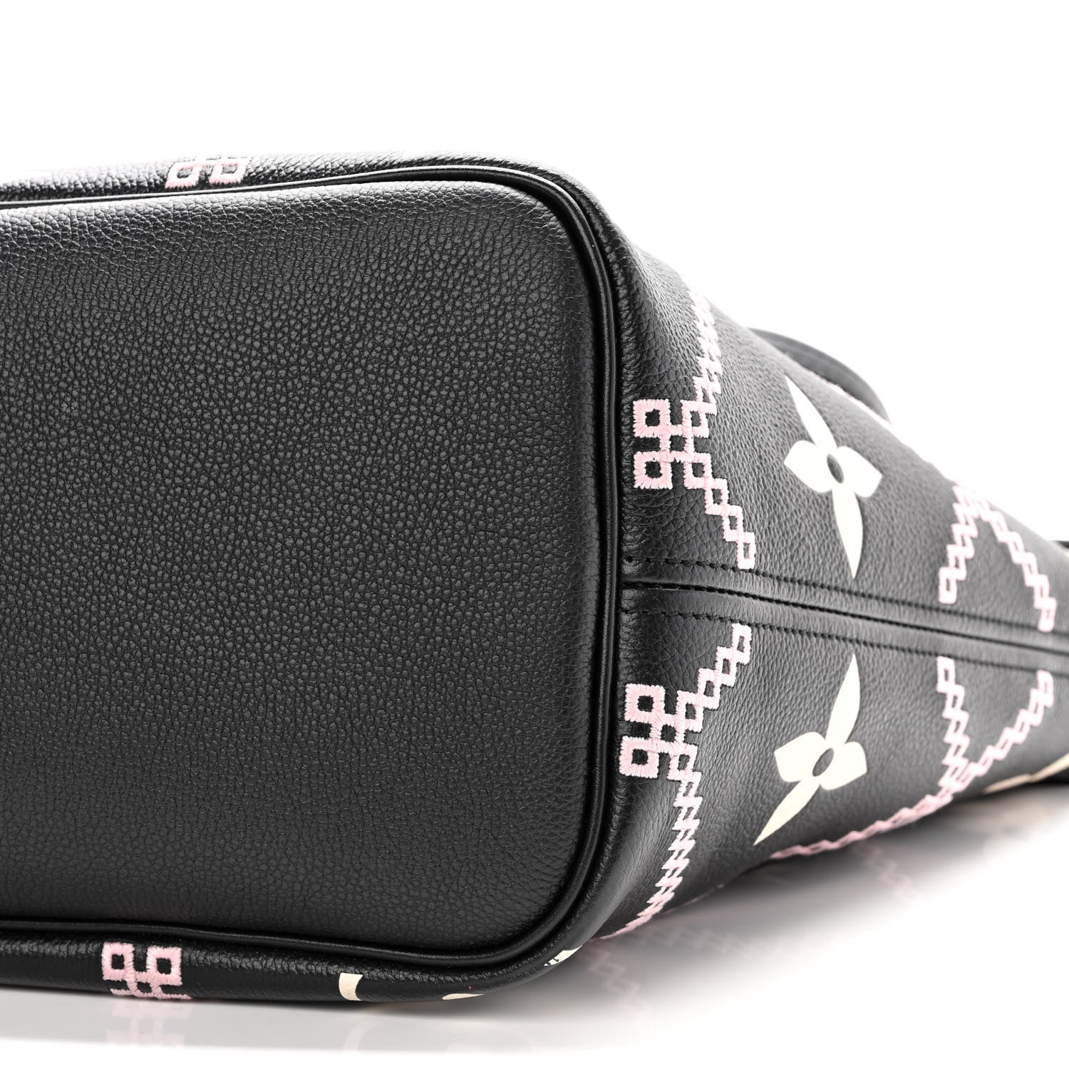 Louis Vuitton Empreinte Monogram Giant Broderies Neverfull MM Black 10 of 10