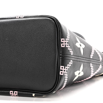 Louis Vuitton Empreinte Monogram Giant Broderies Neverfull MM Black 10 of 10