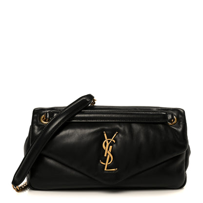 Saint Laurent Plunged Lambskin Calypso Black 1 of 11