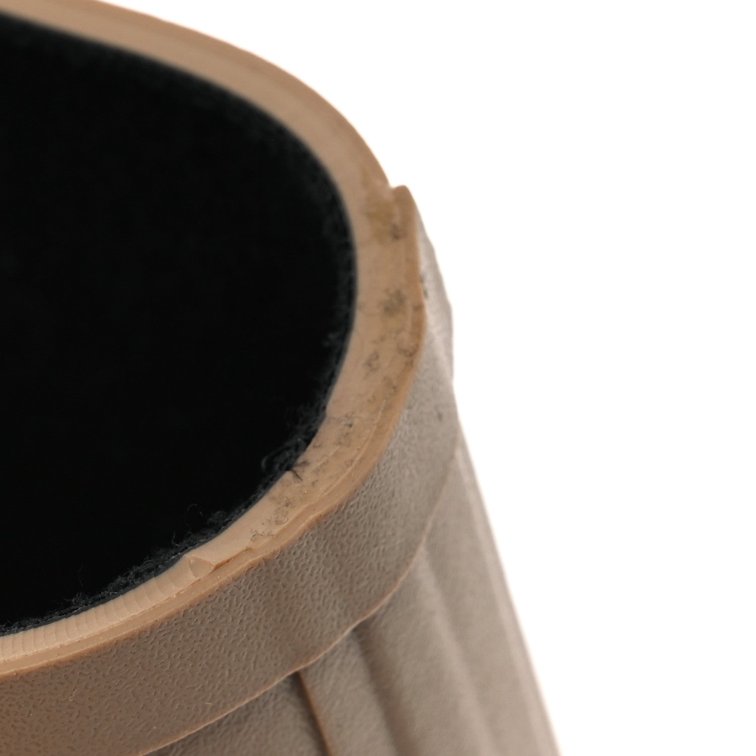 Chanel Caoutchouk CC High Boots 38 Beige 12 of 14