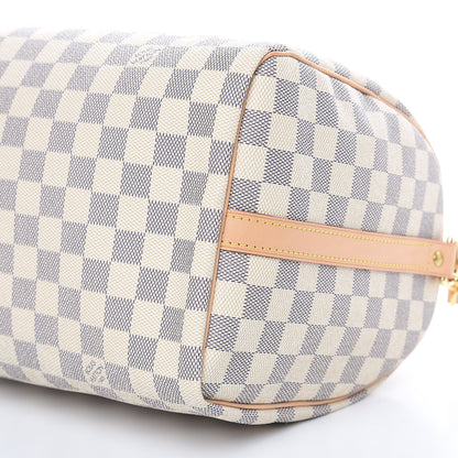 Louis Vuitton Damier Azur Speedy Bandouliere 30 9 of 12