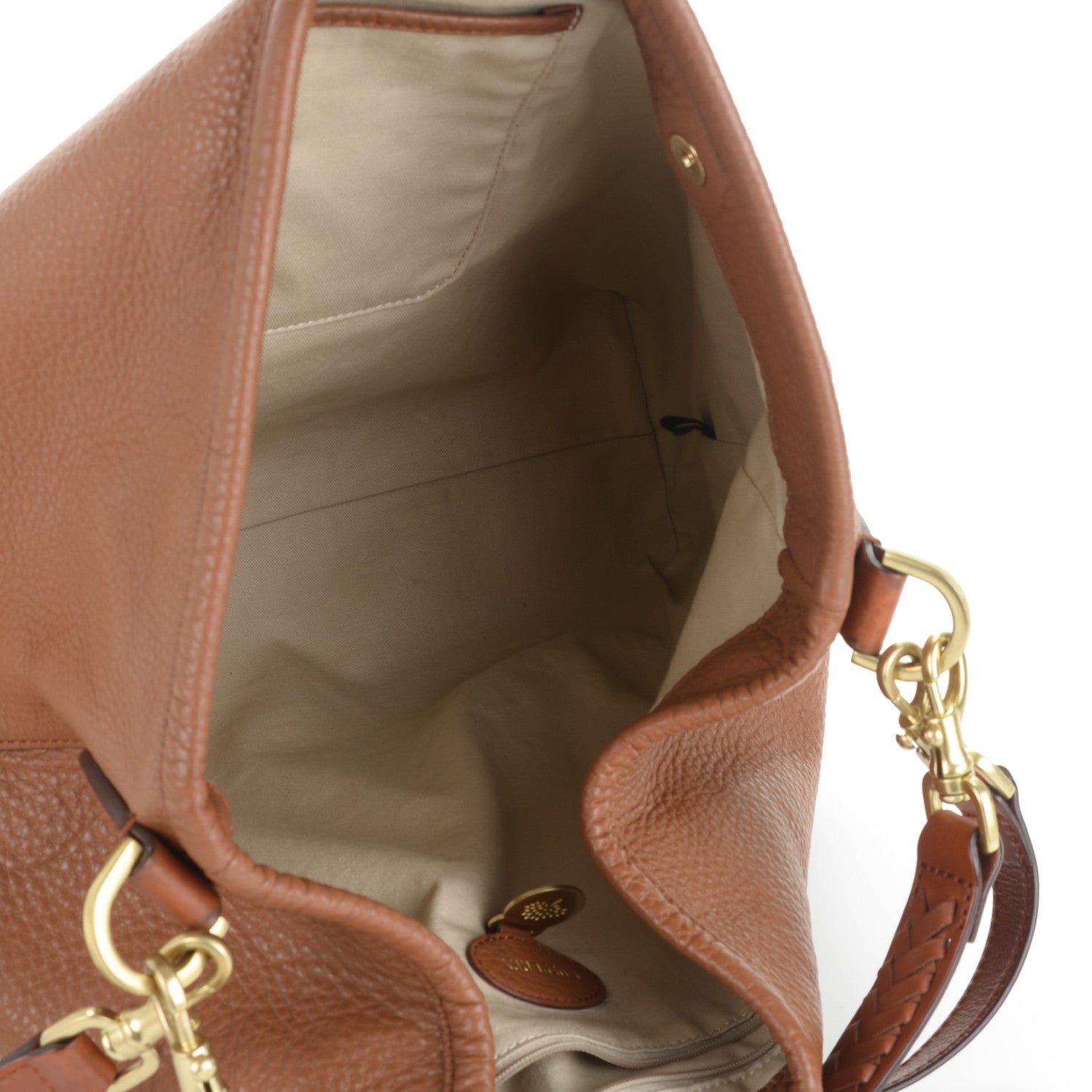 Mulberry Spongy Pebbled Calfskin Effie Hobo Oak 5 of 7