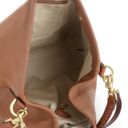 Mulberry Spongy Pebbled Calfskin Effie Hobo Oak 5 of 7