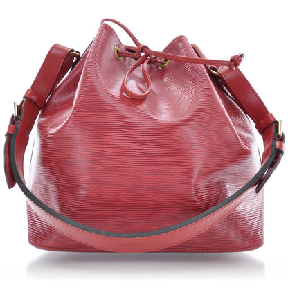 Louis Vuitton Epi Petit Noe Red 1 of 12