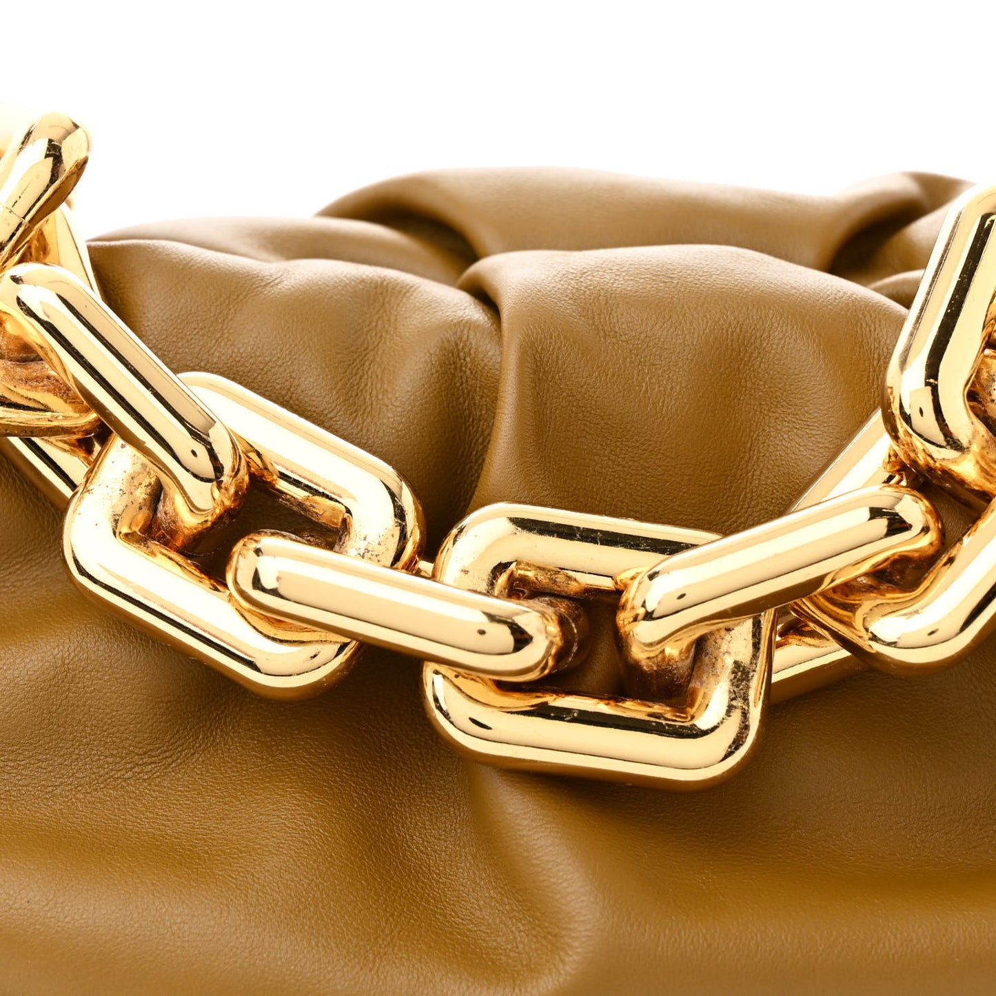 Calfskin The Pouch Chain Teak
