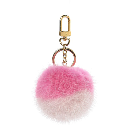 Louis Vuitton Mink Fluo Bubble Bag Charm Key Holder Pink 1 of 3