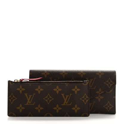 Louis Vuitton Monogram Josephine Wallet Red 2 of 14