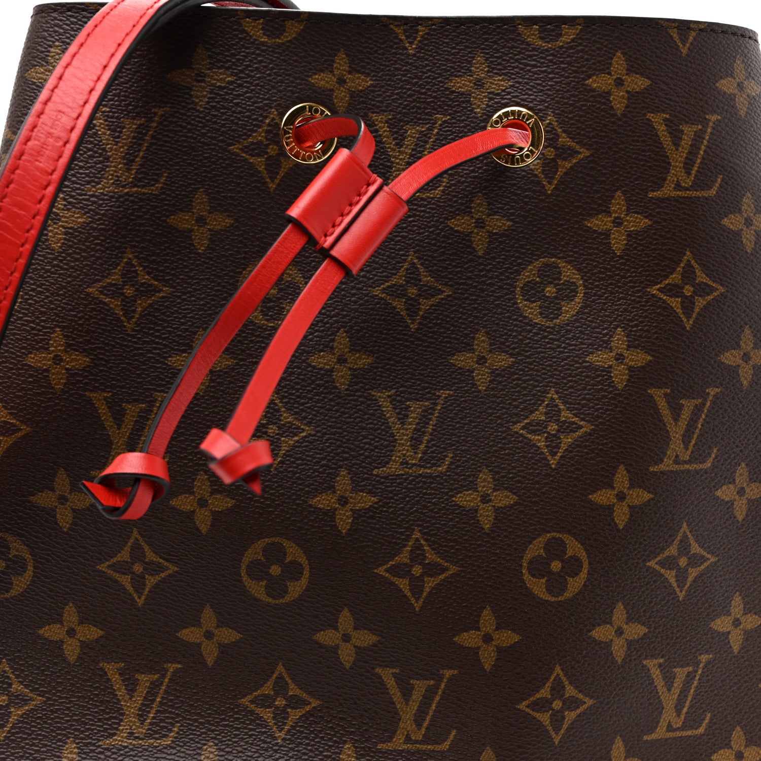 Louis Vuitton Monogram Neonoe MM Coquelicot 6 of 8
