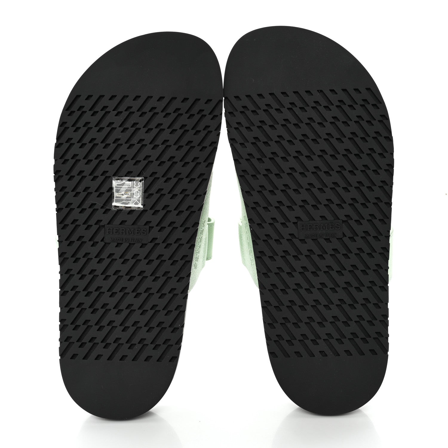 Hermes Epsom Womens Chypre Sandals 36 Vert Jade 5 of 8