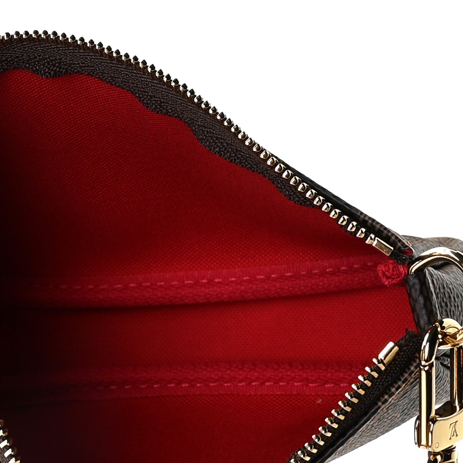Louis Vuitton Damier Ebene Mini Pochette Accessories 5 of 10