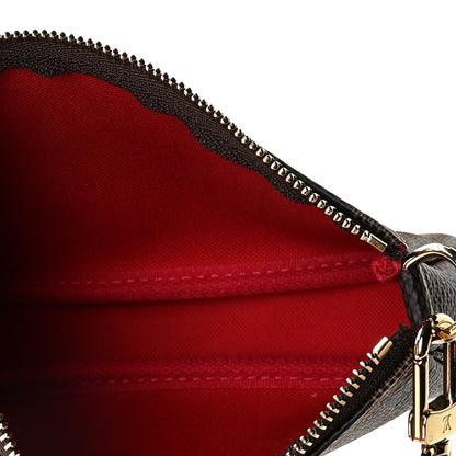 Louis Vuitton Damier Ebene Mini Pochette Accessories 5 of 10