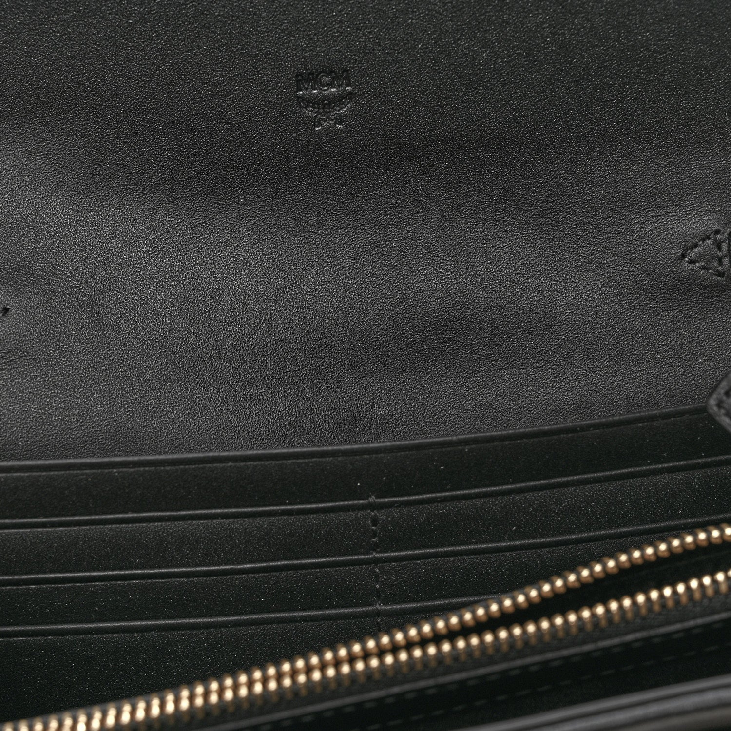 MCM Visetos Patricia Wallet On Chain Cognac 8 of 9