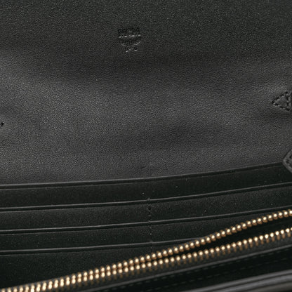 MCM Visetos Patricia Wallet On Chain Cognac 8 of 9