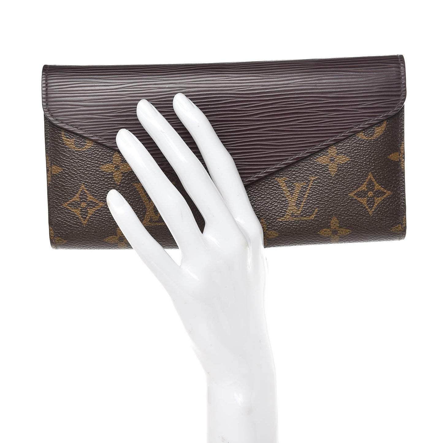 Monogram Epi Marie-Lou Long Wallet Quetsche