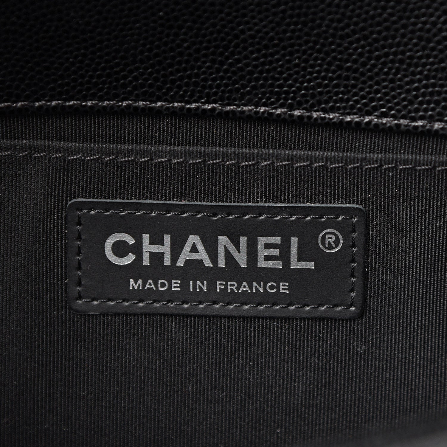 Chanel Caviar Quilted Medium Boy Flap Black 5 of 9