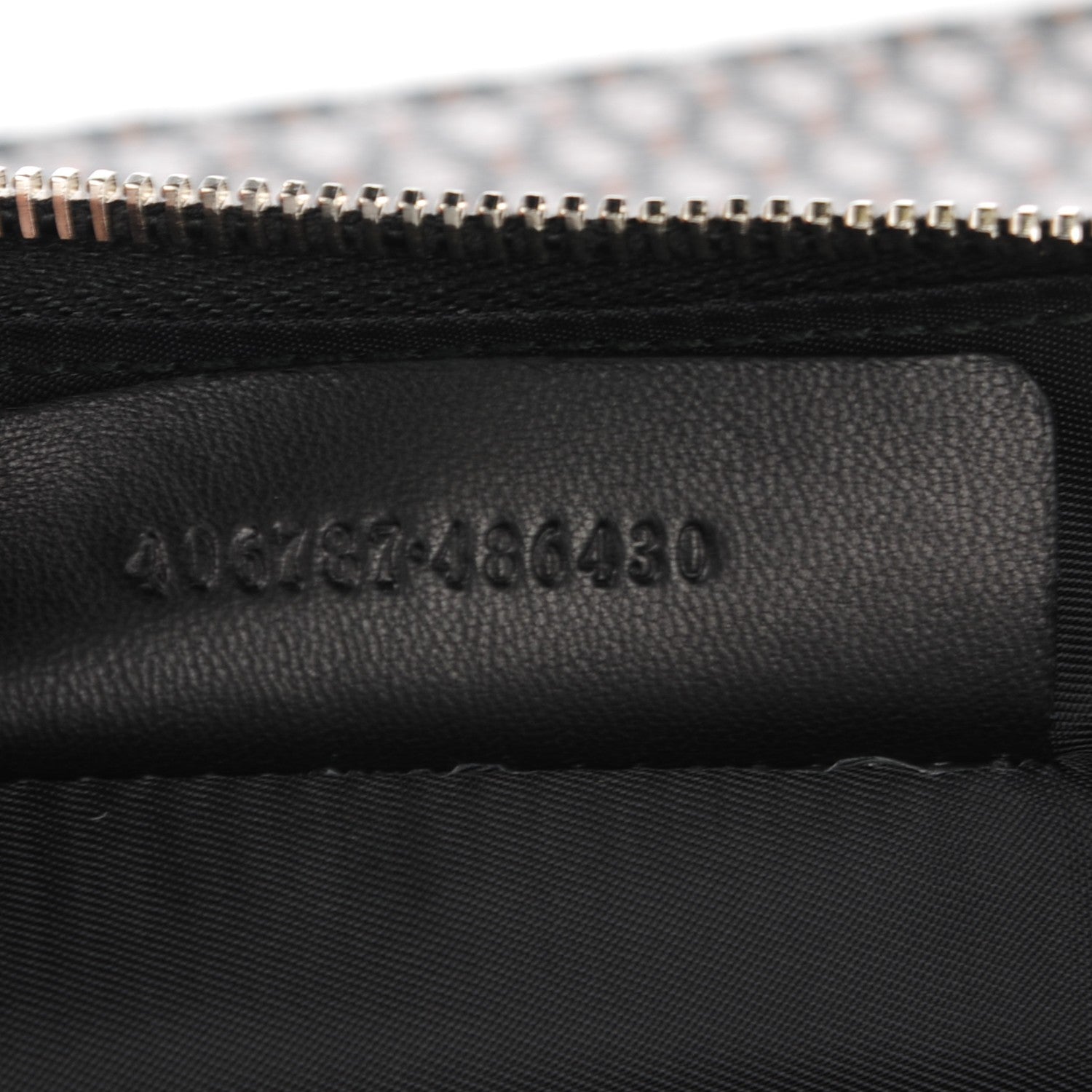 Alexander McQueen Coated Canvas Mini Skull Zipped Pouch Black 7 of 7