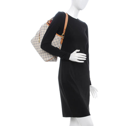 Louis Vuitton Damier Azur Delightful PM Pink 2 of 12