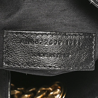 Saint Laurent Lambskin Matelasse Monogram Joe Backpack Black 7 of 10