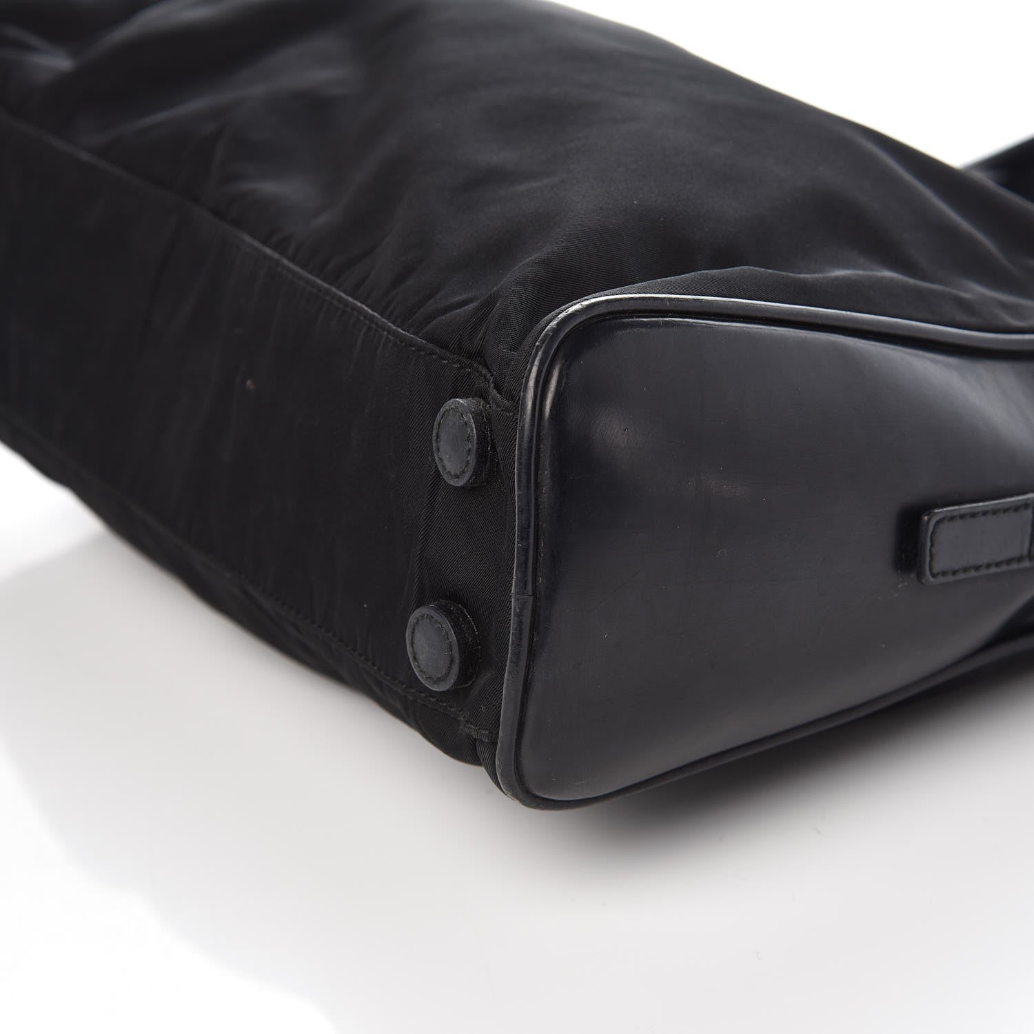 Prada Tessuto Nylon Shoulder Bag Black 13 of 13