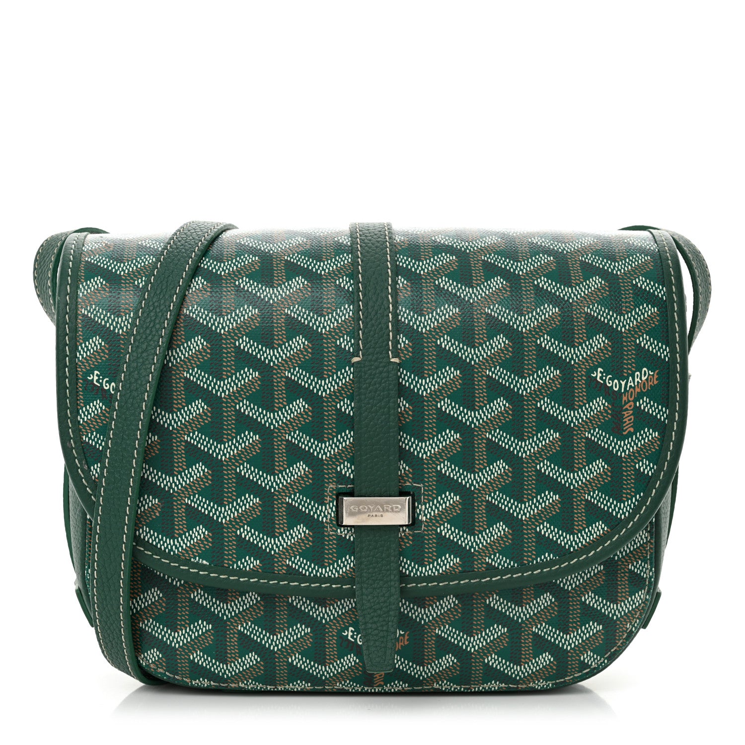 Goyard Goyardine Belvedere II PM Messenger Bag Green 1 of 12