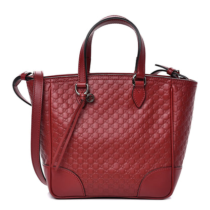 Gucci Microguccissima Small Bree Tote Red 1 of 10