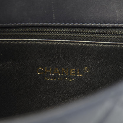 Chanel Caviar Quilted Small CC Filigree Flap Navy Black 6 of 11