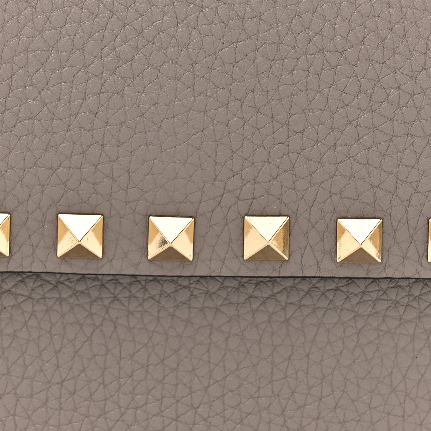 Valentino Garavani Grainy Calfskin Rockstud Crossbody Pouch Moon Taupe 7 of 12