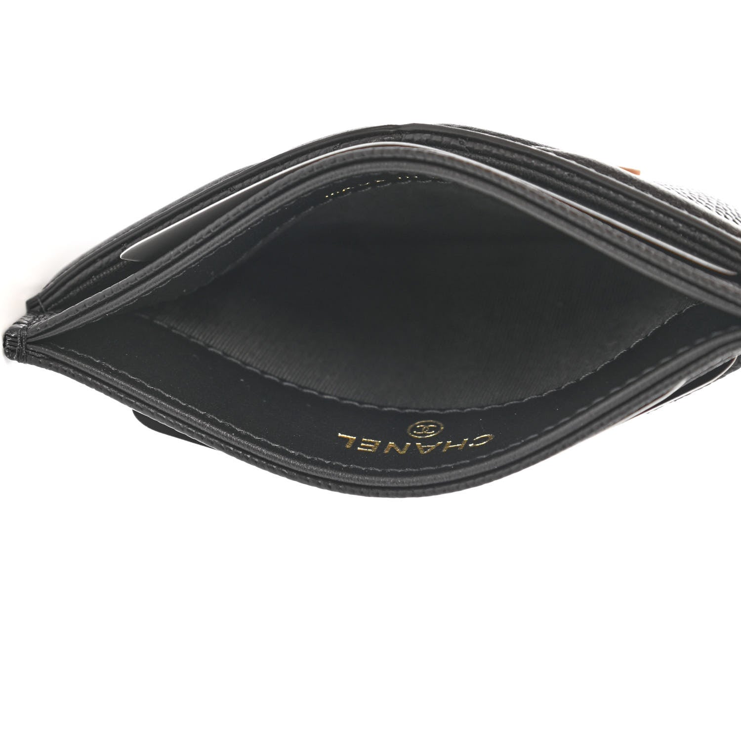 Chanel Caviar Quilted Filigree Card Holder Black 5 of 8