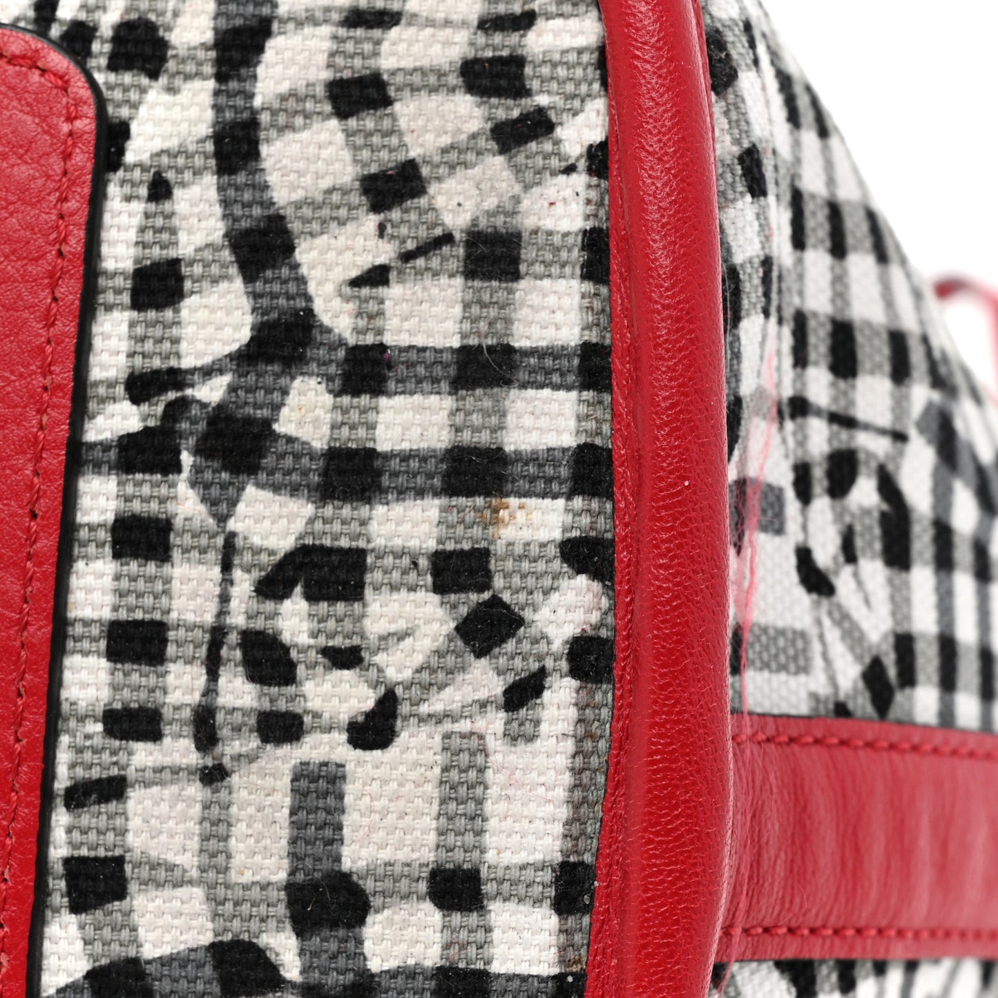 Visetos Large Liz Reversible Shopper Tote Ruby Red